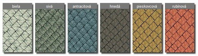 farby dlažby Granit - Avangarde
