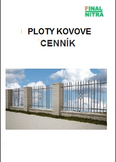 kovane ploty cennik