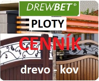 cennik DREWBET drevo kovove ploty brany