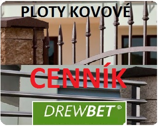 cennik DREWBET kovove ploty brany