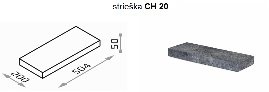 striešky pre ploty JONIEC ROMA Horizon ploché striešky pre ploty JONIEC ROMA Horizon ploché