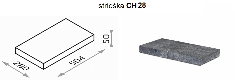 striešky pre ploty JONIEC ROMA Horizon ploché striešky pre ploty JONIEC ROMA Horizon ploché