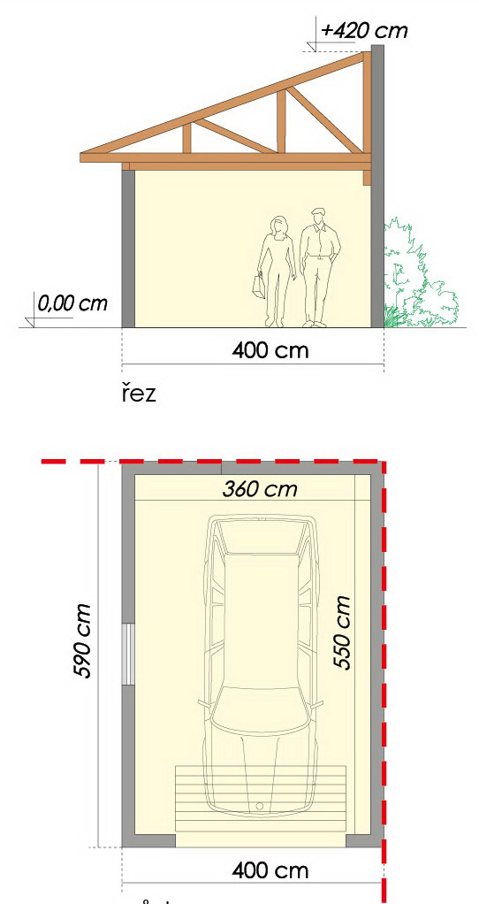 gará DREWBET - typ 25_6