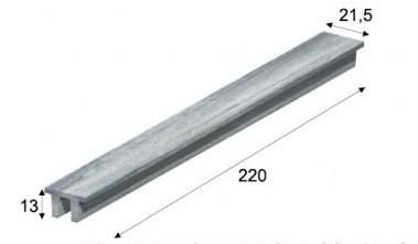 D3 - preklad podmurovky 220cm D3 - preklad podmurovky 220cm