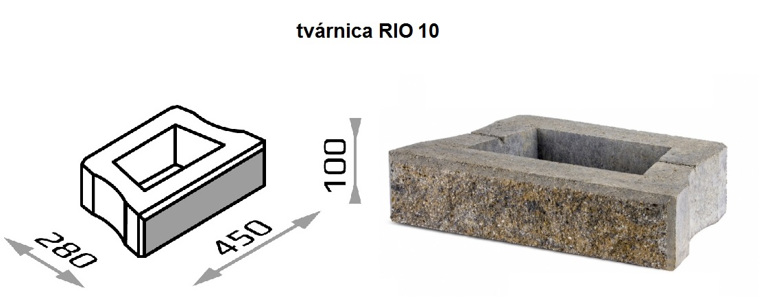 svahove tvarnice JONIEC RIO