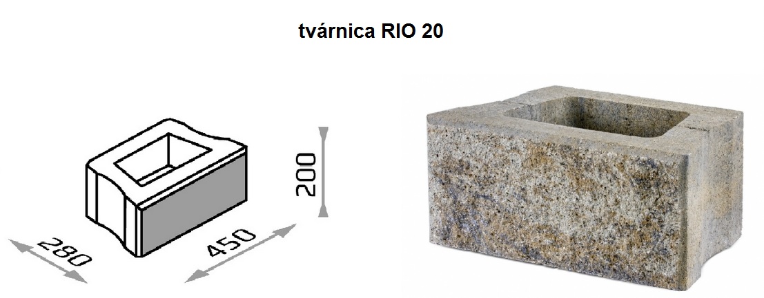 svahove tvarnice JONIEC RIO